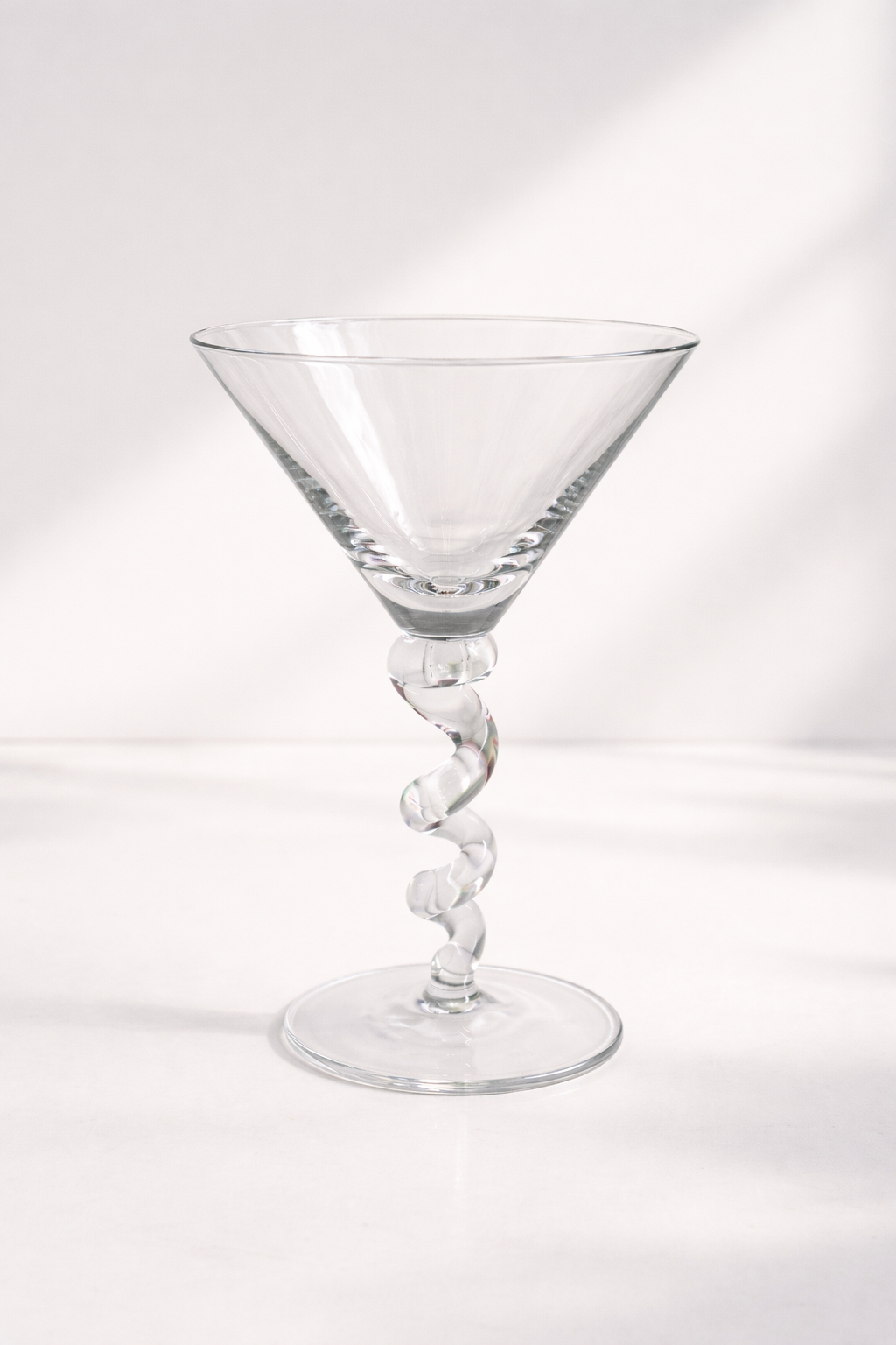Full Twisted Cocktail Glass 2pc Set
