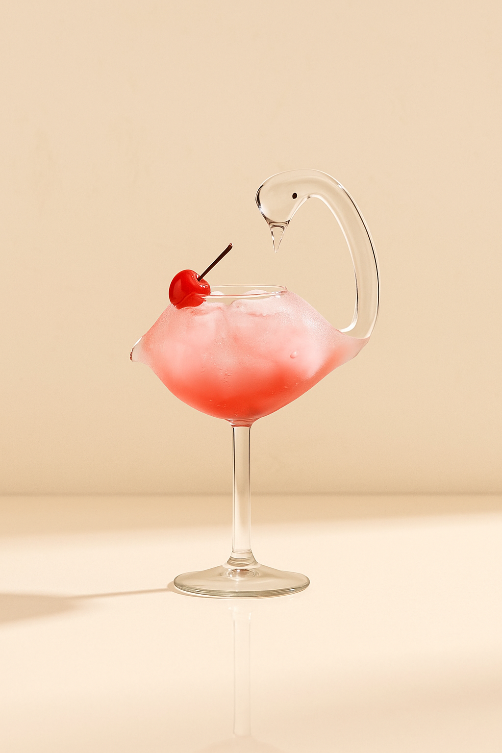 Swan Cocktail Glass Set