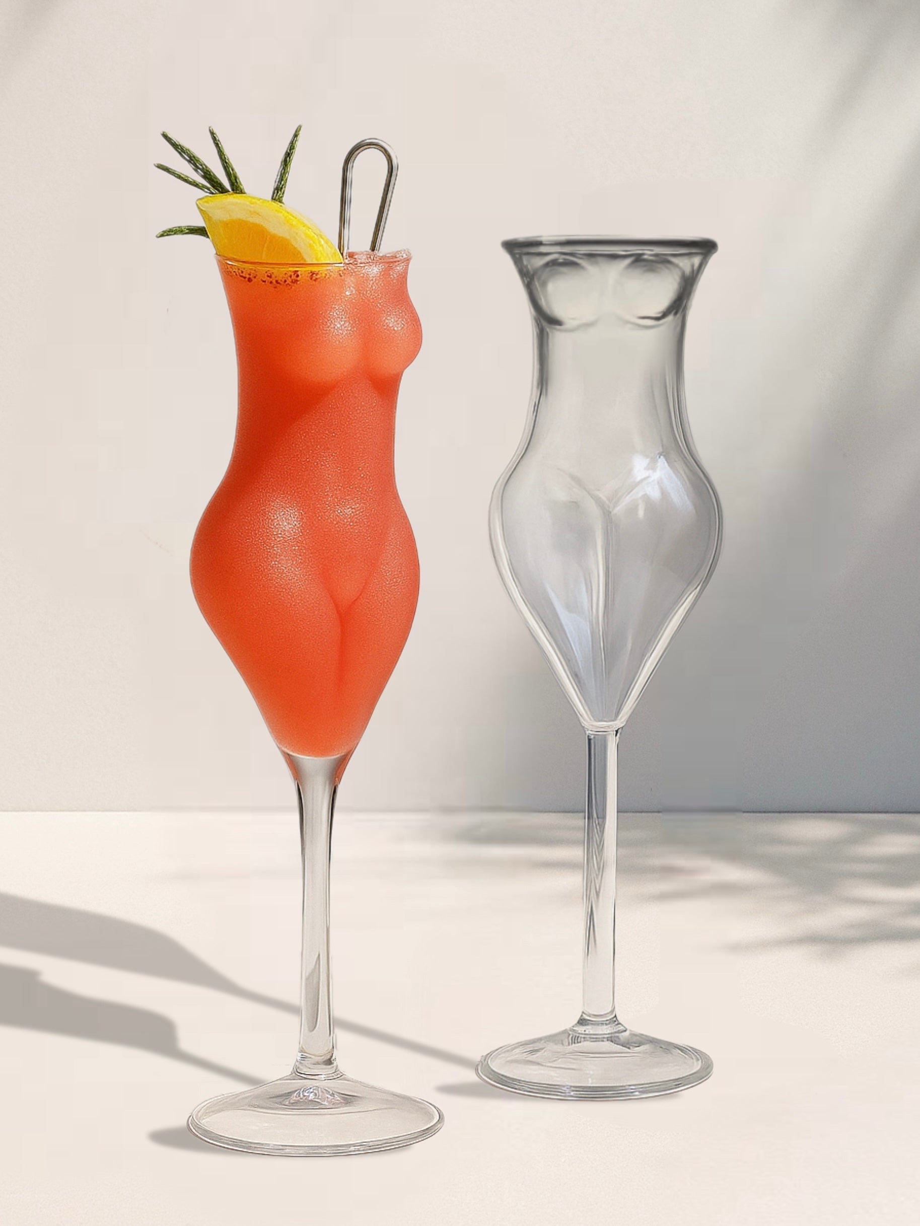 Body Cocktail Glass Set