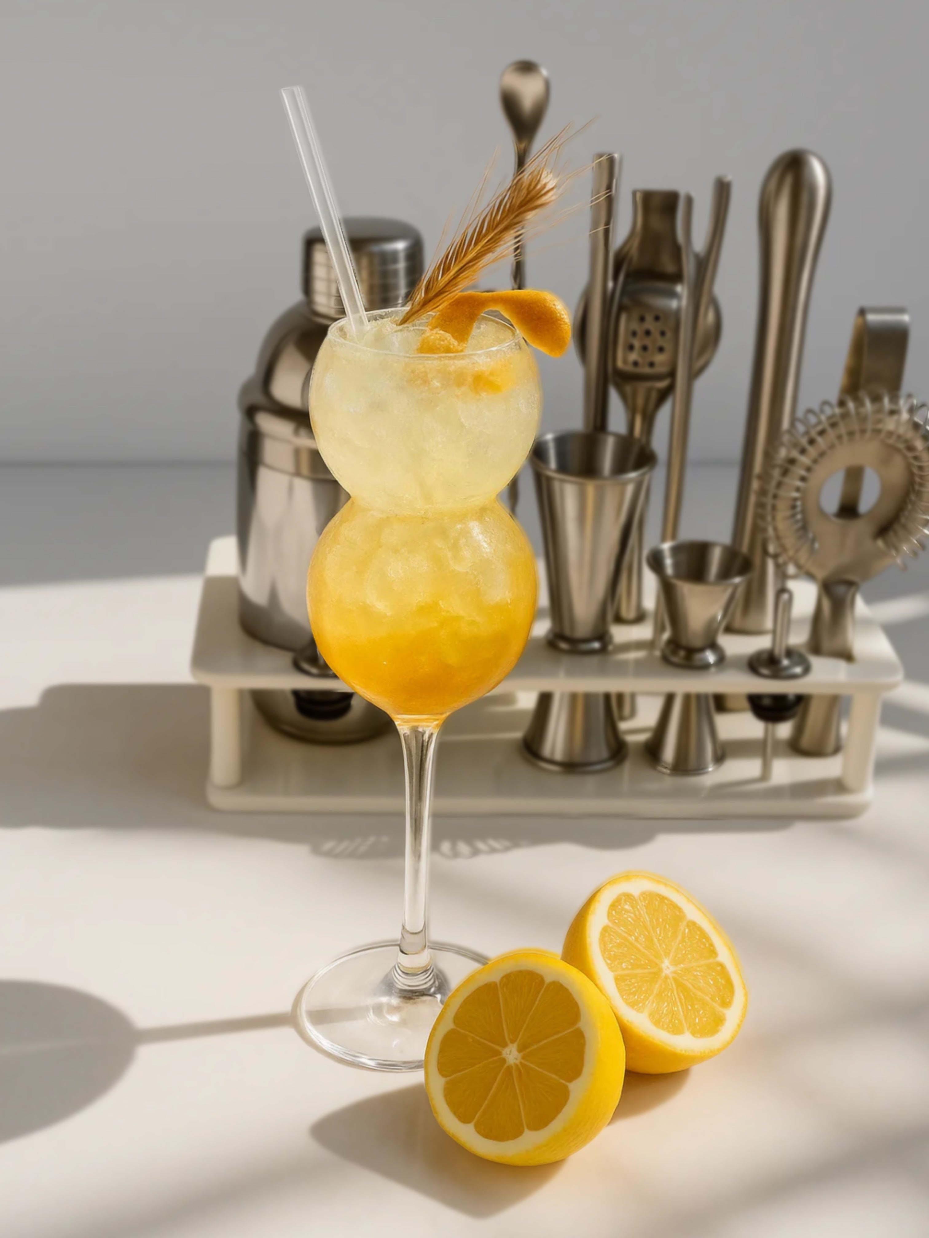 Double Bubble Glass 2pc Set