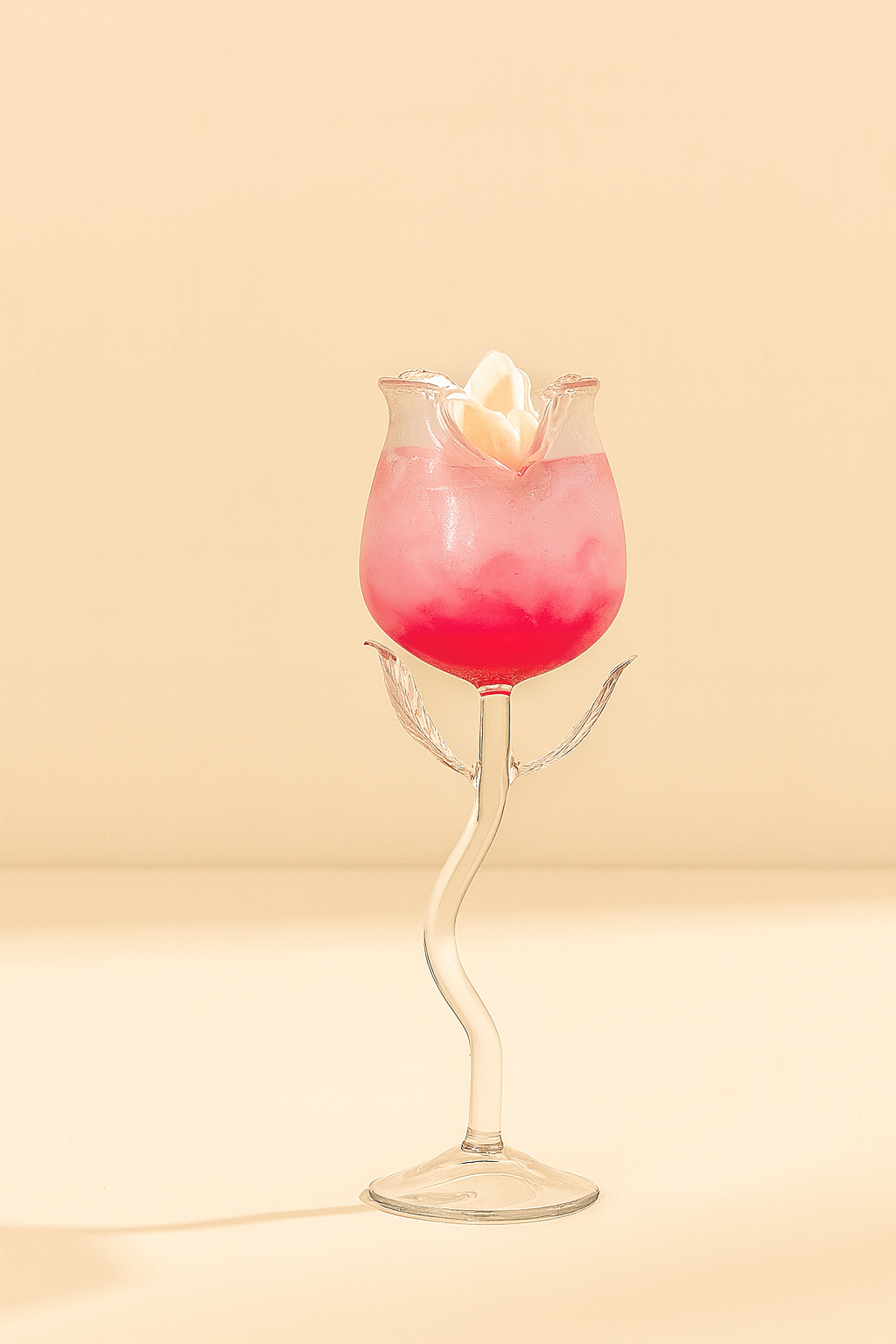 Rose Cocktail Glass Set