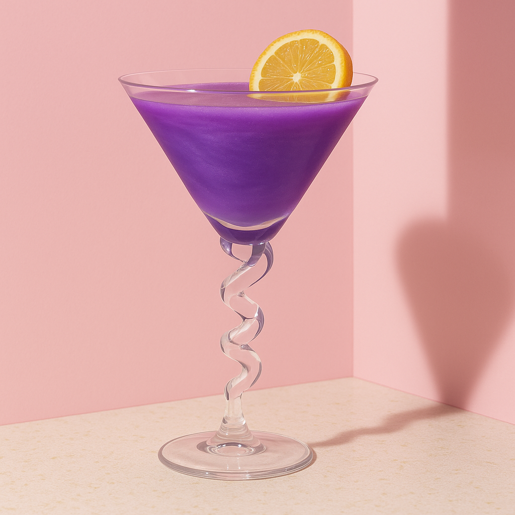 Full Twisted Cocktail Glass Set