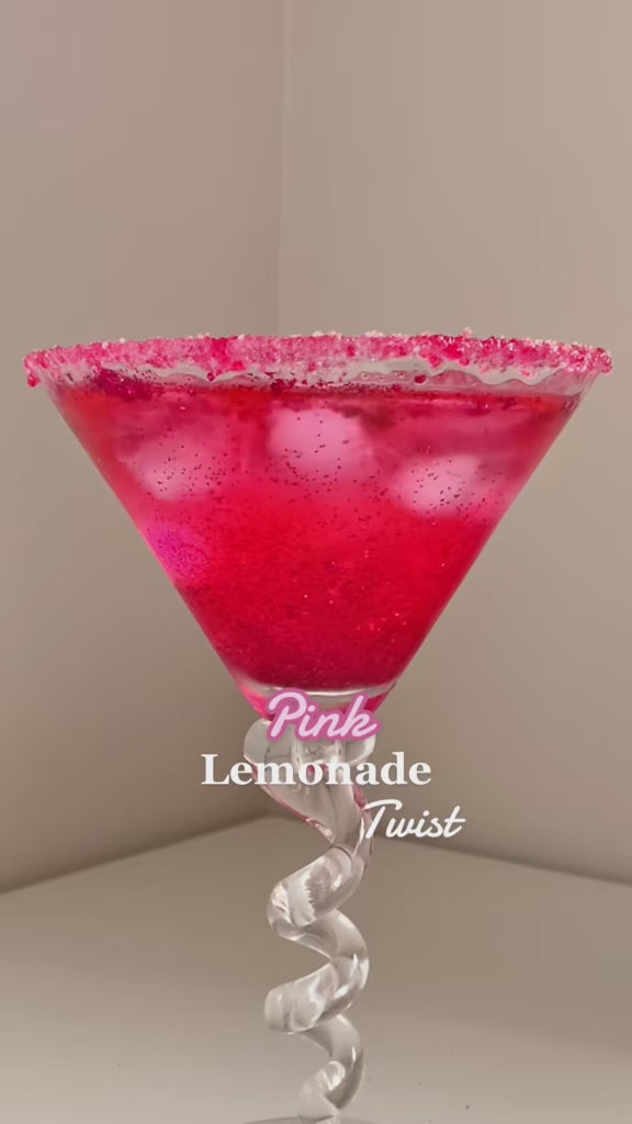 Full Twisted Cocktail Glass 2pc Set