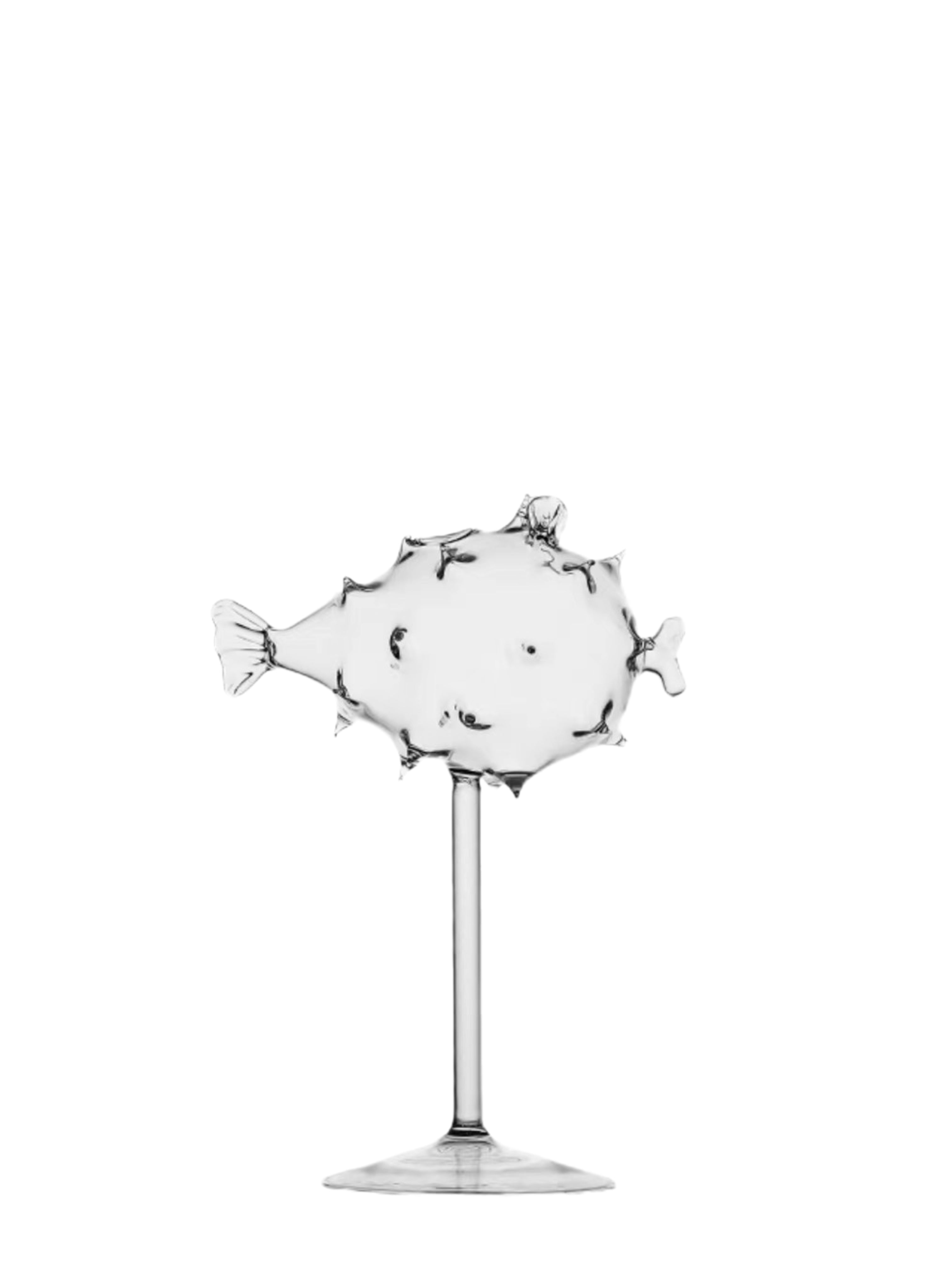 Puffer Fish Cocktail Glass Set