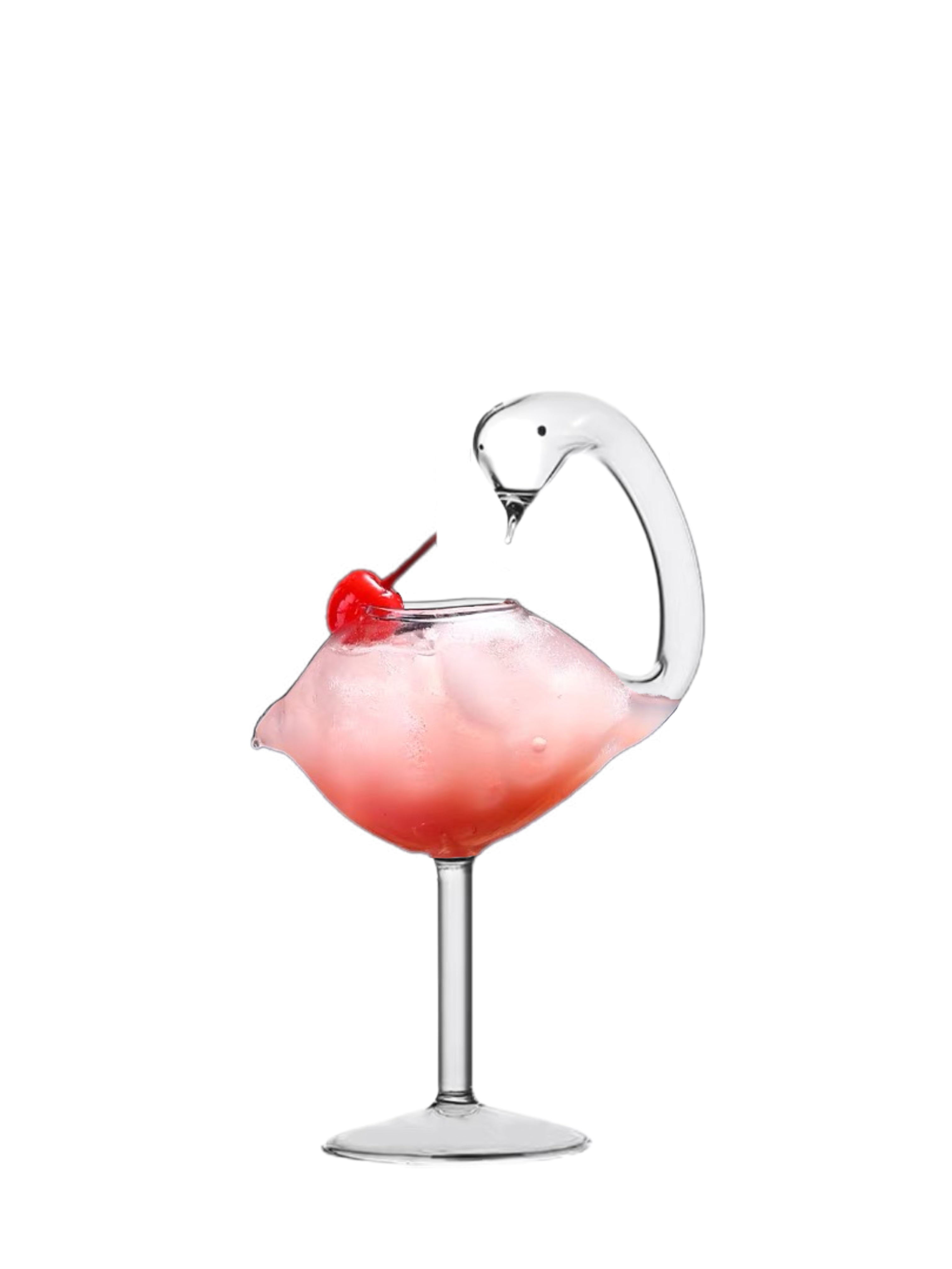 Swan Cocktail Glass Set