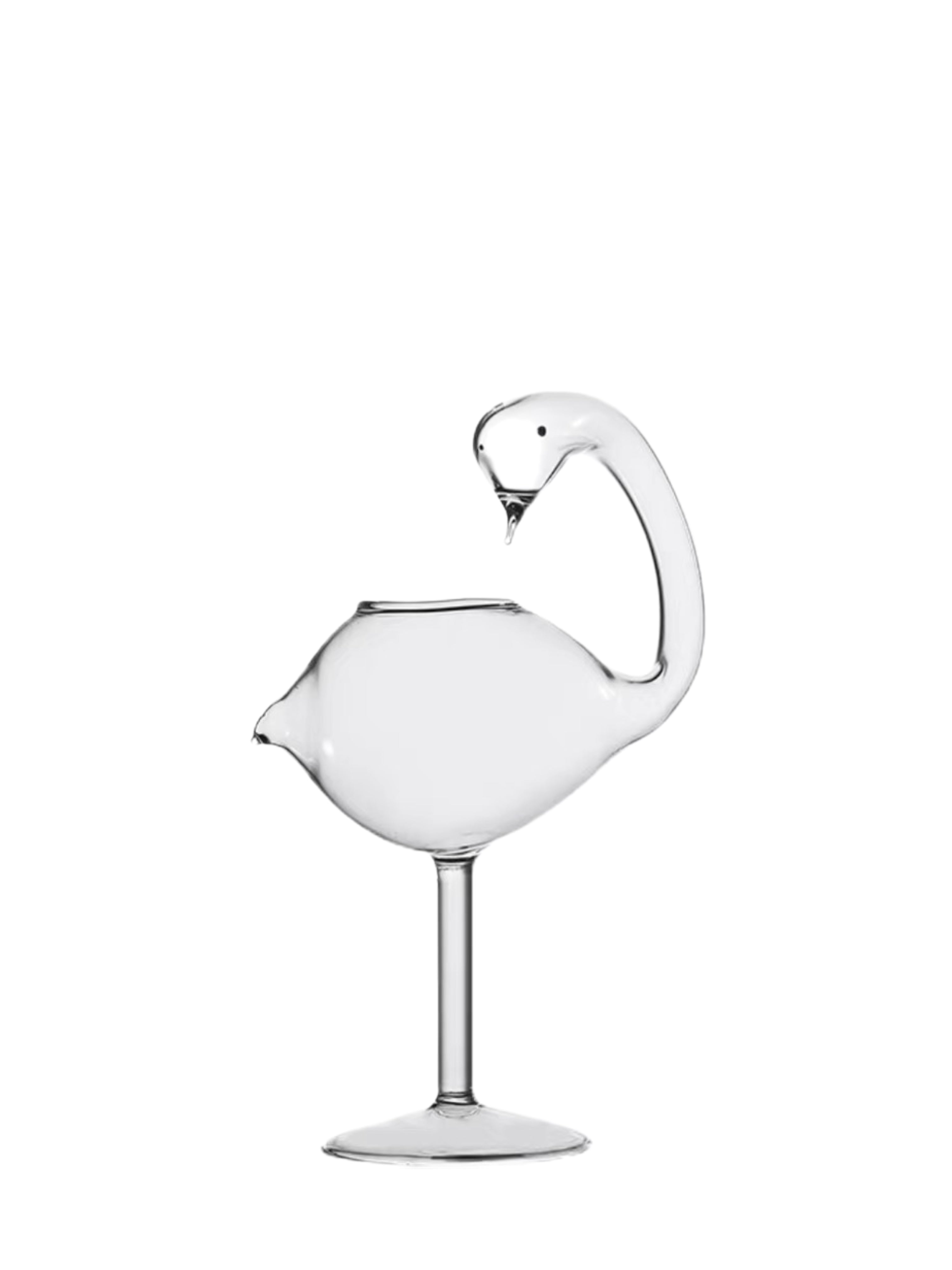 Swan Cocktail Glass Set