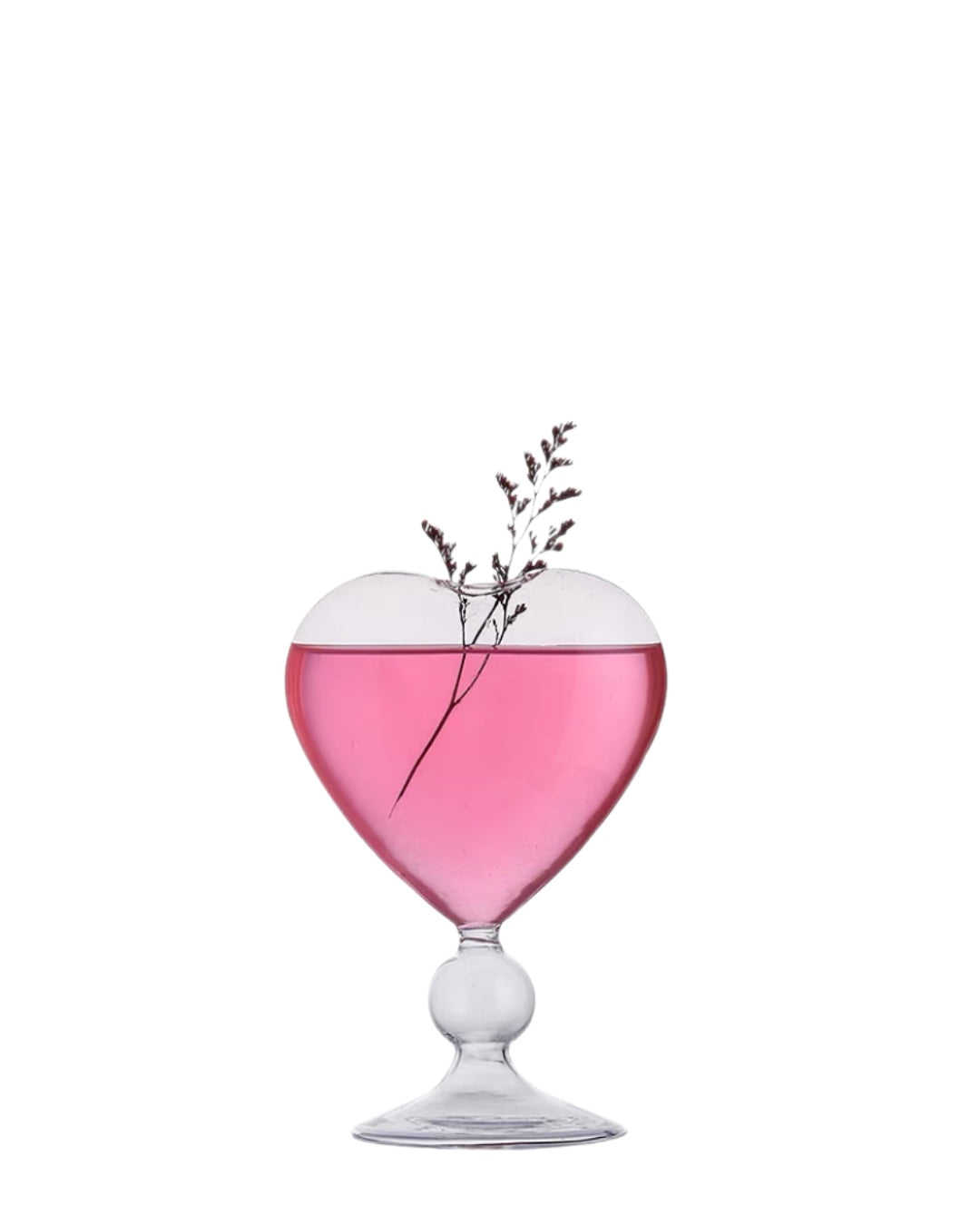 Heart Cocktail Glass Set